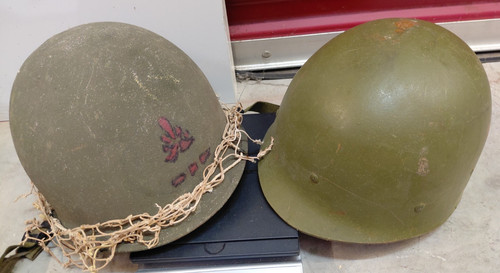 Vietnam era helmet painted - m1,