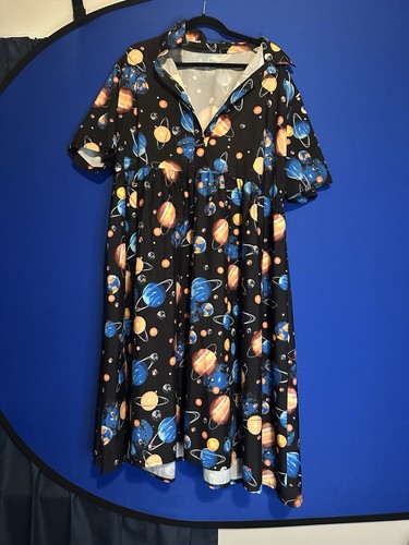 Planet dress 3xl plus - dress-,