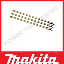 3x Makita P-67795 Autofeed Screwdriver Bit PH2 157mm 6843/DFR550/BFR550