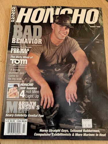 Honcho magazine march 1999 - honcho,