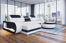 Leather sofa corner sofa