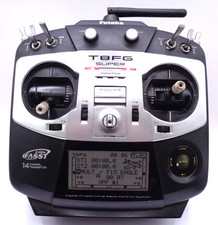 Futaba T8FG Super Transmitter FASST 2.4GHZ  good condition mode 2 left throttle