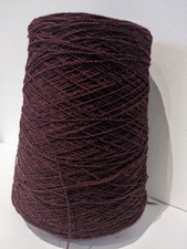 420g Wool 2 Ply Yarn. Maroon
