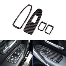 For BMW 3 er F30 F32 M-Sport Carbon Fiber Window Lift Switch Button Frame Cover