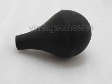 Black Rubber Bulb Shape Fits