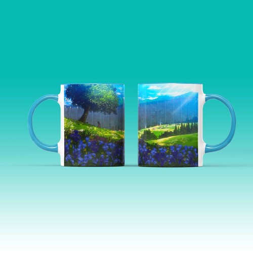 Attack titan mug tea - attack,