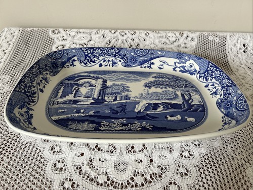 Spode blue italian rectangular - spode,