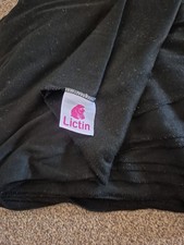 Lictin Baby Wrap Carrier for Infants up to 35 lbs. - black