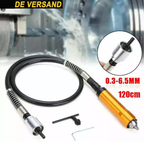 Flexible drill shaft extension - flexible,