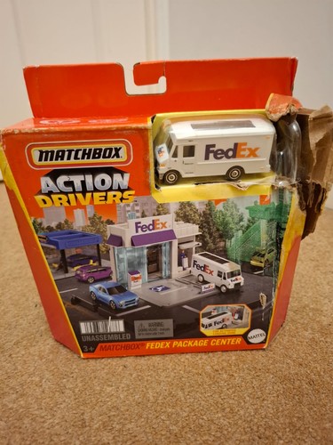 Matchbox mbx fedex playset - mbx,