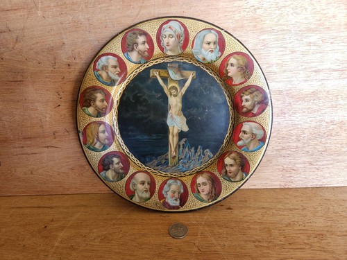 Jesus christ crucifixion tin - christ,