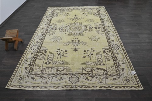 Oushak turkish vintage rug - oushak,