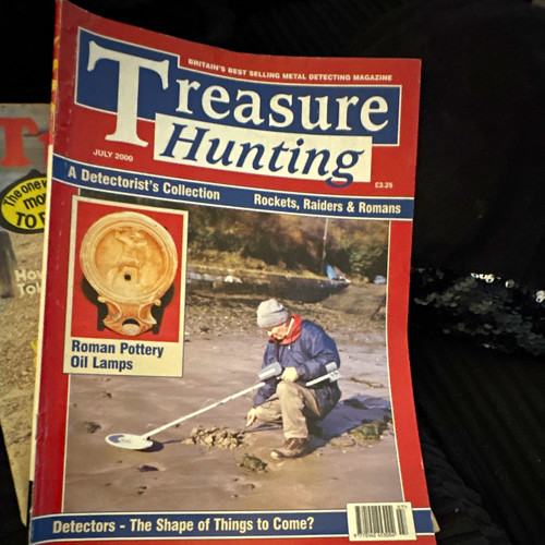 Treasure hunting magazine - treasure,