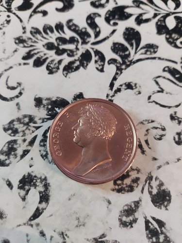 Copper coin wellington - coin,