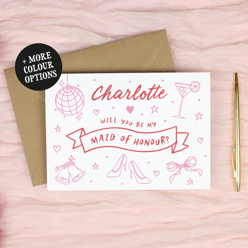 Personalised bridesmaid - personalised,