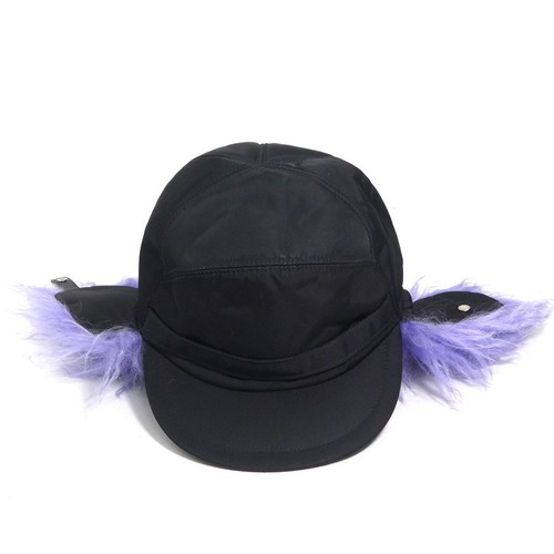 Auth prada cap - auth, black/purple