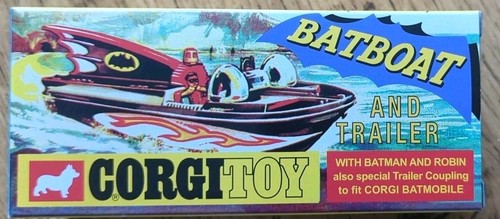 Corgi batboat trailer - corgi,