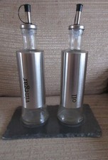 Taylor’s Eye Witness Oil and Vinegar Bottle Set. New