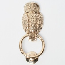 Classical Solid Brass Owl Door