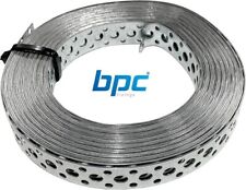BPC Galvanised Metal Band Steel Fixing Strap Builders 20MM 10Meters
