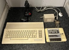 Commodore C64C Personal Computer With Datasette, Joystick And Power Block