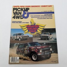 January 1978 pickup van - &, 4wd