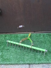 Vintage Wolf Garden Rake Head. Adjustable Moss Rake Head. Old Tool (#723)