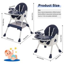 3-in-1 Baby High Chair with