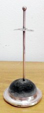 Solid silver hat - stand,