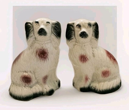 Vintage pair staffordshire - pair,