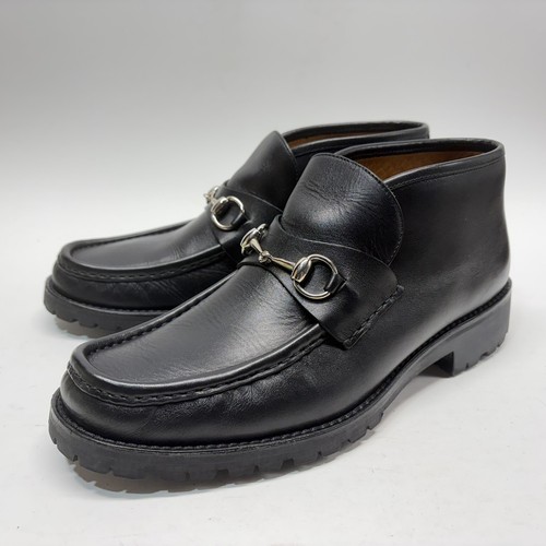 Box gucci black calf - w/box,