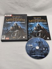 Lord of the Rings Rise of the Witch King Expansion PC Video Game Manual PAL