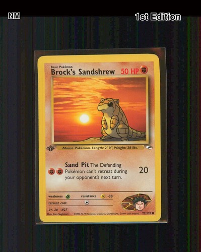 Brock sandshrew nm - (72),