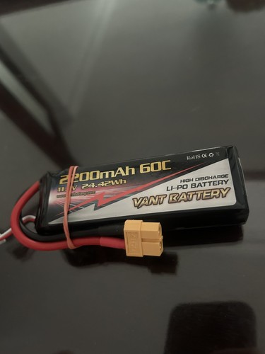 Vant fits traxxas 7 - 2s, 7.4v