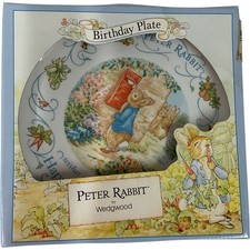 Peter Rabbit Birthday Plate