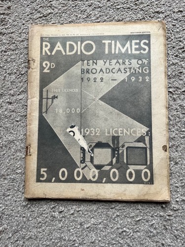 Radio times 1932 ten - times,