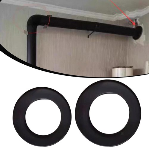 Stove pipe trim collar - pipe,