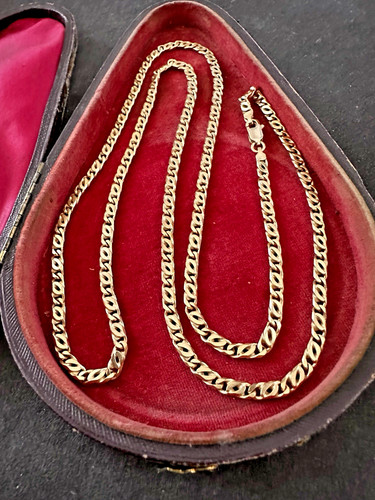 Long heavy chain vintage 9k - long,