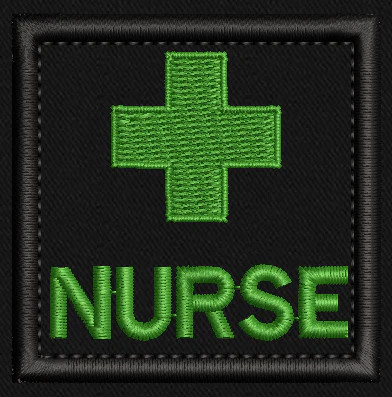 5x5cm uniform patch nurse - patch,