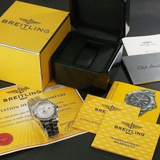 Breitling Super Ocean Steelfish A17390 Automatic SS Silver Dial 44mm Grade A