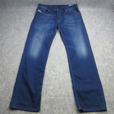 Diesel Jeans Mens W34 L32 Blue