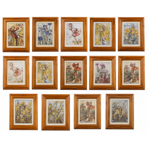 Vintage flower fairy - vintage,