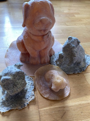 Latex moulds large dog - moulds, a