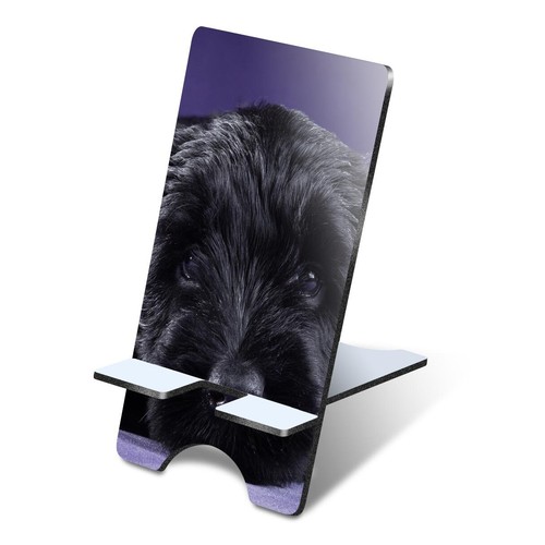 3mm mdf phone stand black - phone,