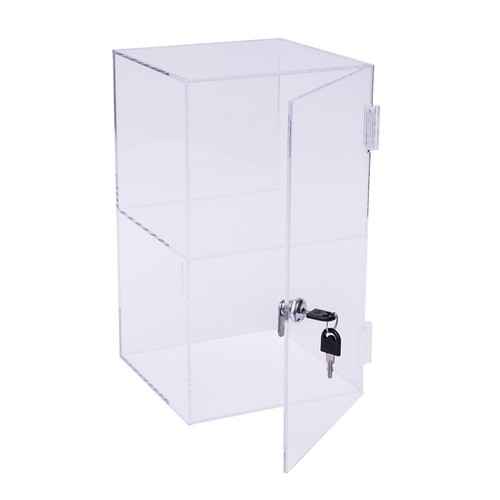 Clear acrylic display case - clear,