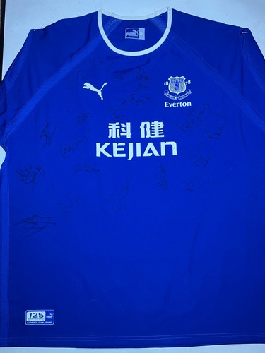 Team signed everton - everton, shirt