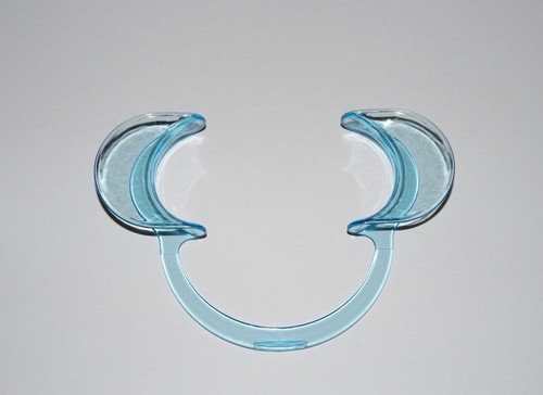 Open mouth gag spreader blue - mouth,