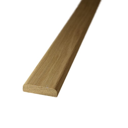 Solid oak cover strip - oak,