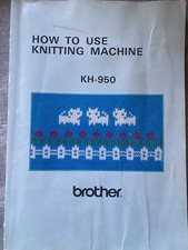 brother kh950 instruction