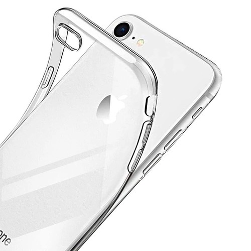 Clear soft silicone phone case - silicone,